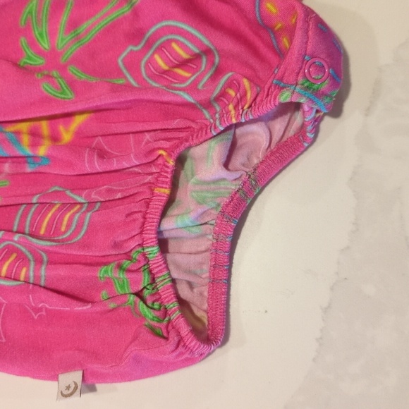 Snuggle Bums | Pink Romper | Bamboo | Size 0-3 Months | EUC - Picture 4 of 5